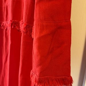 Raquel Allegra Red Evening Gown